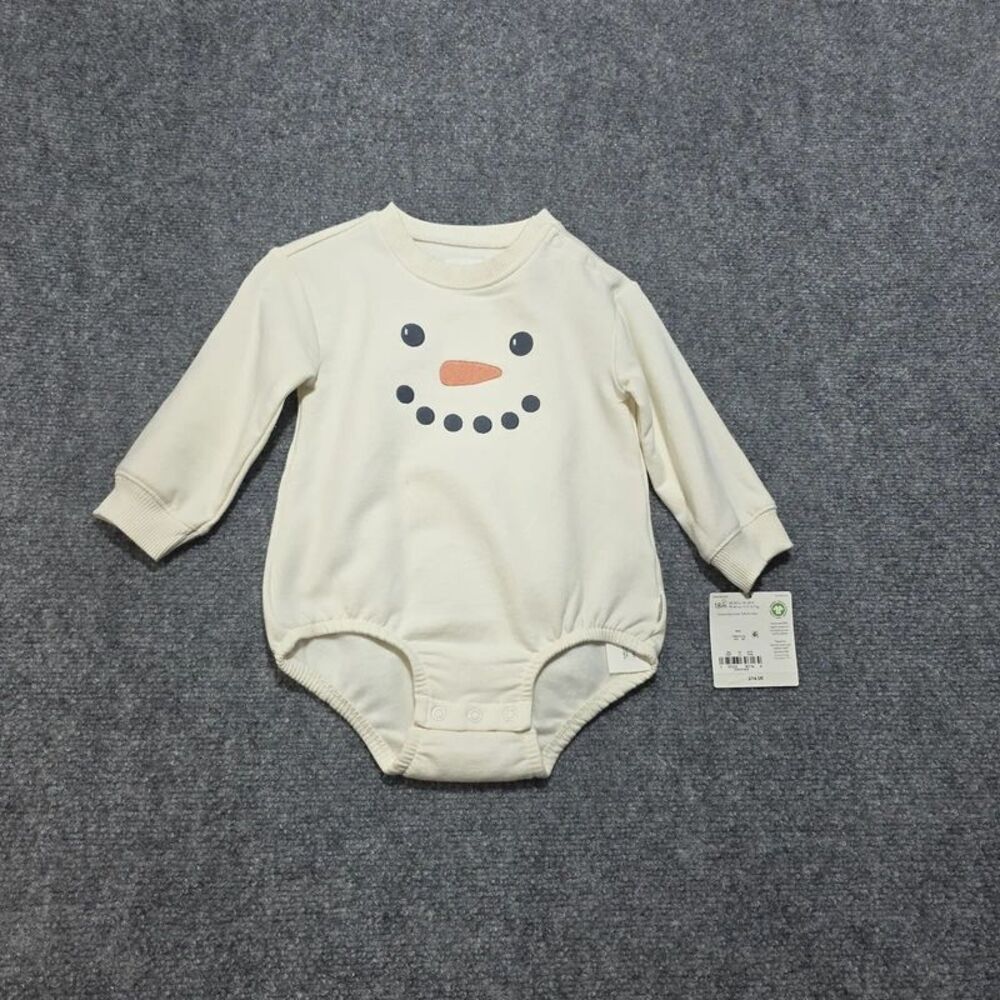 18 Months Baby Snowman One Piece